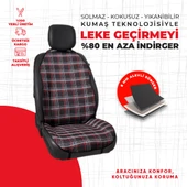 Kırmızı Gti Desen Jakar Dokuma thumbnail 4