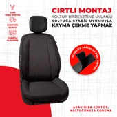 Beyaz Noktalı Siyah Jakar Dokuma thumbnail 3