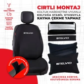 Alfa Romeo Stelvio Nakışlı Minder Seti thumbnail 3