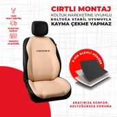 SsangYong Torres Nakışlı Krem Minder thumbnail 4