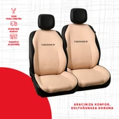 SsangYong Torres Nakışlı Krem Minder thumbnail 1