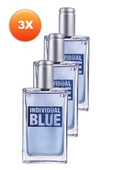 AVON Individual Blue 100 Ml Edt 3lü Eknomik Set thumbnail 5