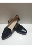 SDF SHOES Kadın Siyah Babet thumbnail 4