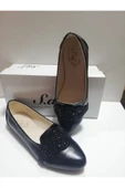 SDF SHOES Kadın Siyah Babet thumbnail 2