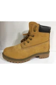 M.P. Unisex Sarı Deri Bot thumbnail 1