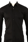 Slim Fit Erkek Gömlek thumbnail 4