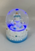 Prenses Unicorn Işıklı Kar Küresi thumbnail 6