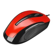 Everest SM-800 Kablolu USB Mouse Kırmızı thumbnail 2
