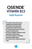OSENDE B12 ADT 1000 MCG 30 TABLET thumbnail 4