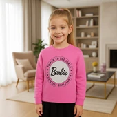 Barbie Kız Çocuk Sweatshirt thumbnail 2