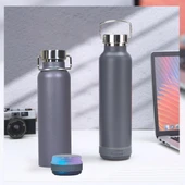 Bluetooth Hoparlörlü Paslanmaz Çelik Termos 600 ml-Çift Katmanlı thumbnail 2