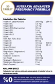 NUTRAXIN PREGNANCY FORMULA 30 TABLET thumbnail 8