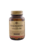 SOLGAR MAGNESİUM WİTH VİTAMİN B6 100 TABLET thumbnail 1