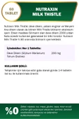 NUTRAXIN MILK THISTLE 200 MG 60 TABLET thumbnail 2