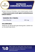 NUTRAXIN CHROMIUM PICOLINATE 90 TAB thumbnail 6