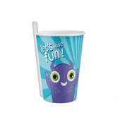 4 Adet Kendinden Pipetli Bardak 400 Ml thumbnail 2