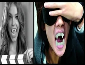 Drakula Vampir Dişi - Beyaz thumbnail 2