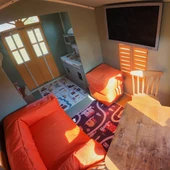 MANDU Ahşap Çocuk Tinyhouse Oyun Evi thumbnail 5