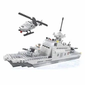 Ausini Askeri Gemi ve Helikopter 402 Parça Lego thumbnail 1