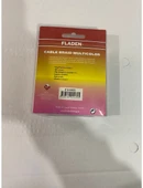 FLADEN MAXXIMUS  CABLE  BRAİD  MULTİCOLOR   0.16 MM 300 METRE EBRULİ İP MİSİNA thumbnail 3