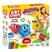 Dede Art Craft Geometrik Şekiller Hamur Set 200 gr thumbnail 2