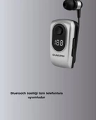 DSF 220 Kablosuz Klipsli Bluetooth Kulaklık thumbnail 3