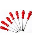 FREED TOOLS 7 Parça Tornavida Seti Düz Yıldız Takım thumbnail 5