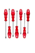 FREED TOOLS 7 Parça Tornavida Seti Düz Yıldız Takım thumbnail 3