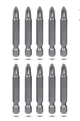 10 Adet Bhd Yıldız Bits Uç Ph2 50 Mm thumbnail 1