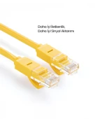 UGREEN CAT5e Ethernet Kablosu, 2 Metre, Sarı, 11231 thumbnail 6