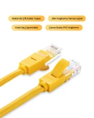 UGREEN CAT5e Ethernet Kablosu, 3 Metre, Sarı, 11232 thumbnail 4