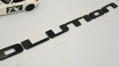 DK Tuning Lancer Evolution 9 Bagaj Siyah Yazı Logo Arma thumbnail 5