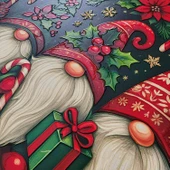 Yılbaşı Cüceleri Kapı ve Duvar Süsü Merry Christmas 1 thumbnail 4