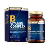 Nutraxin B Vitamin Complex - B Vitamini Takviyesi 60 Tablet thumbnail 1