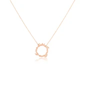 İsim Halka Kolye - Rose thumbnail 1