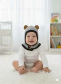 KİTTİ 25480-02 DÜĞMELİ BOYUNLUK TRİKO BERE thumbnail 2