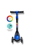 Swing Işıklı 3 Tekerlekli Scooter Mavi thumbnail 3