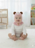 KİTTİ 25480-01 DÜĞMELİ BOYUNLUK TRİKO BERE thumbnail 5