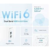 TP-LINK DECO-X10-1P AX1500 MESH ROUTER thumbnail 2
