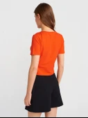 31655 DİLVİN BİSİKLET YAKA CROP TOP thumbnail 3