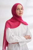 3350 ARMANDA MÜSLİN ŞAL DAMA DESEN thumbnail 5