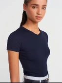 31673 DİLVİN V YAKA T-SHIRT thumbnail 1