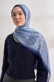 3361 ARMANDA İTHAL VUAL ŞAL MONOGRAM DESEN AA thumbnail 11
