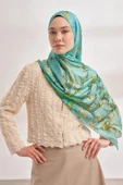 4464 ARMANDA İTHAL VUAL ŞAL TABLO DESEN thumbnail 6