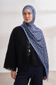 3361 ARMANDA İTHAL VUAL ŞAL MONOGRAM DESEN AA thumbnail 10