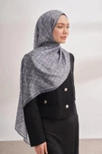 3361 ARMANDA İTHAL VUAL ŞAL MONOGRAM DESEN AA thumbnail 7