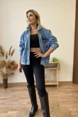 Oversize Jean Ceket thumbnail 3