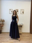 Kemerli Uzun Kloş Etek thumbnail 11