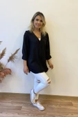 Kapüşon Detaylı Tasarım Gömlek thumbnail 8