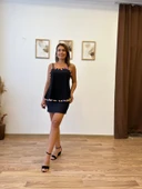 Püsküllü Askılı Bluz thumbnail 5